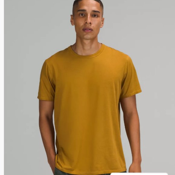 lululemon athletica Other - NWT LULULEMON The Fundamental T-shirt In Breeze Dye Gold Spice Men's Size M